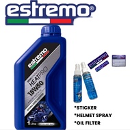 Y15ZR Y16ZR MT15 LCV8 SRL115FI LC4S LC5S ESTREMO ENGINE OIL HEATPRO 15W50 DOUBLE ESTER *OIL FILTER S