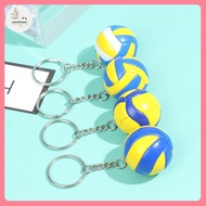 UU Volleyball Keychain PVC Volleyball keychain bag car keychain Key Ring VN