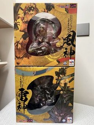 全新日版Megahouse風神雷神 鳴人 佐助 set 火影忍者Naruto Sasuke GEM BANDAI
