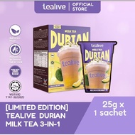 [LIMITED EDITION] TEALIVE DURIAN MILK TEA 3-in-1 (1 Sachet Only) | 3in1 instant milk tea mix with Du