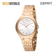 Esprit Jana Ii Rose Gold Stainless Steel Watch For Women EES1L264M1075