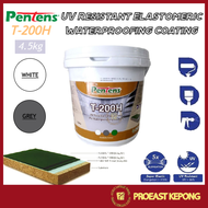 PENTENS ( 4.5KG ) T-200H UV Resistant Elastomeric Waterproofing Coating