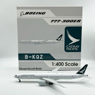 Cathay Pacific B777-300ER B-KQZ Aviation400 Airplane Model 1:400