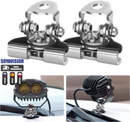 LED Work Light Mount Bracket Clamp Holder for Off Road SUV ATV 4WD Universal 4x4 Auto Accessories Sp