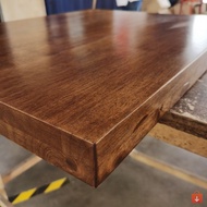 𝗫𝗭 Rubber wood Custom Cut 𝟮𝟬𝗺𝗺 𝟮𝟴𝗺𝗺 𝟰𝟬𝗺𝗺 Solid Wood Table Top Counter Top Kitchen Top CNC Solid wood table