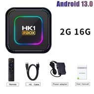 ZESSZ กล่อง HK1แอนดรอยด์13สมาร์ททีวีกล่อง RBOX K8 Android TV 8K RGB แสง4GB 128GB WiFi6 RK3528คู่ Wif
