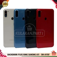 BACKDOOR PLUS SAMSUNG A11 PLUS CAMERARing CAMERARing BACK COVER HOUSING SAMSUNG A11 - A115F NEW ORIG