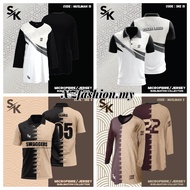 Jersey Muslimah Microfiber Tshirt Women & Men Jersey Custom Logo and Name/number Baju Jersi Muslimah