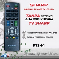 REMOTE TV SHARP LCD LED SHARP AQUOS TANPA SETTING