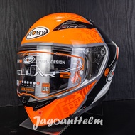 SUOMY HELM STELLAR 2 BAGNAIA 2022 | WHITE BLACK RED FLUO | FULL FACE