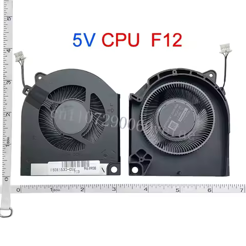 New Laptop CPU GPU Cooling Fan For Dell G15 5530 2023 Year