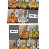 Teko Mas Aladin arab Set 7/ teko arab bahan logam gold