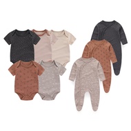Kiddiezoom Baby Set Collection Short Sleeve+Long Sleeve Baby Bodysuit 0-12 Months Baby Cotton Fashio