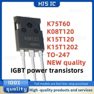1-5PCS IKW08T120 K08T120 IKW15T120 K15T120 IKW75N60T K75T60 IKW15N120T2 K15T1202 IGBT single tube in