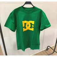 DC Shoes Dopamine Letter Logo Printed Casual Versatile Short Sleeve Men's and Women's Same 100% Cott