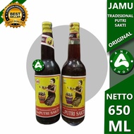 Jamu tradisional cap Putri Sakti Racik Linu/Nafsu Makan Botol kaca ani shopp