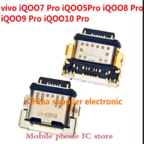 for vivo cPro iQOO5Pro iQOO8 Pro iQOO9 Pro iQOO10 Pro USB Charging Connector Plug Dock Socket Port