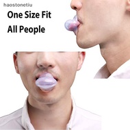 TIU Tongue Anti Snoring Medical Silicone Anti Snore Apnea Aid Tongue Retainer Anti Snoring Mouthpiec