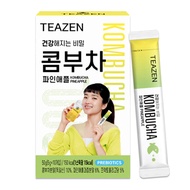 ✅ถูกที่สุด ของแท้ 💯Teazen Kombucha /Ginger Lemon/Shine Muscat ทีเซนคอมบูชา ชาหมักเกาหลี รสผลไม้ซ่า มีแลคโตะ ช่วยระบบลำไส้ ระบบขับถ่าย 1 กล่อง 10 ซอง