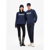 AIGLE AIGLE AIGLE AIW22MSWE009 Men Women Same Style Outdoor Warm Fleece Lining Fashion Classic Round