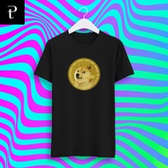 Bitcoin DogeCoin Logo 2 T-Shirt