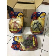 Hasbro Marvel Spiderman old stock 6" Black spiderman Red spiderman Goblin NEW