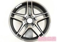 【A-514】 17吋鋁圈 5孔114 5孔112 類 BENZ AMG 灰底車面 C300 W205 CLA250