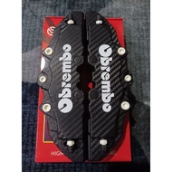 HITAM Brake Disk Cover Black Carbon Brake Disk Caliper