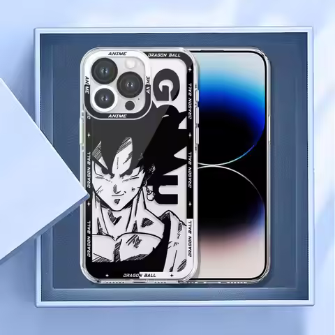 Soft Phone Cover Case for iPhone 17 Air 7 8 12 Mini XR 16e 16 15 14 Plus 13 12 11 Pro MAX Dragon Bal