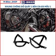 CB650 anti-dumping frame, cb650 anti-dumping frame, cb650 engine block protection, cb650 accessories