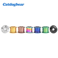 Catdogbear Titanium Bolts M8 crankset locks For Motorcycle M8x6.5mm Bicycle Crankset Chainwheel Scre