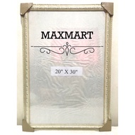 Louis White Cream Frame Picture Size 20x30 Inches Or 50.8x76.2 Cm.