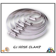 Adjustable Hose Clamp for Gas/fuel hose/ breather hose G.I Only SOLD PER 10 PCS