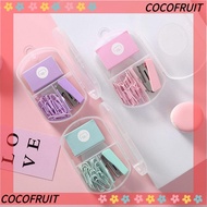 COCOFRUIT Stapler Set Cute Mini Morandi Color Student Supplies