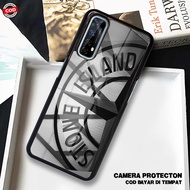 HP HS38 Case Realme 7 - 7 Pro Softcase Glass Kaca - Hardcase 2D Glossy - Protective Phone Case Lates