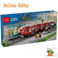 GMR Toy GM1Y Compatible with 60423 Downtown Streetcar and Station Building blocks EC2