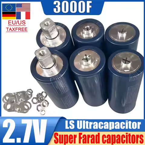 2.7V 3000f Super Farad Capacitor Battery Pack DIY 12V 24V 48V Car Audio LS Super Spot Welding Machin