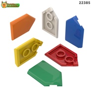 Compatible with Lego 22385 2x3 Shield-Shaped Smooth Panel High-Quality Parts MOC Toy DIY Assembly To
