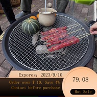 🔥Hot selling🔥 Stove Tea Cooking BBQ Grill Home Indoor Outdoor Barbecue Carbon BBQ Table Charcoal Fire Heating Warm Pot F