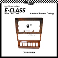 Mercedes Benz E-Class W124 1984 - 1995 Android Player Casing 9" with Player Socket Accessories