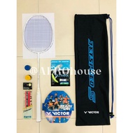 VICTOR BADMINTON RACKET THRUSTER F 4UG5 (MAX 28 LBS )