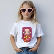 เสื้อยืดเด็ก Huntrix Mira Ramen สุดฮา เสื้อยืดเด็ก Mira Kpop Demon Hunters สินค้าเยาวชน Kpop Demon H