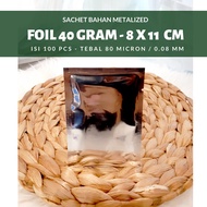 Metalized (metz) Packaging 30 Gr 8x11 cm, Buy 30 gram Foil Plastic, Price of 8x11 Aluminum Plastic