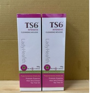 EXP 03/2027 TS6 INTENSIVE CLEANSING MOUSSE FEMININE WASH 180G x2 (BUNDLE OF 2)