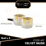 VANZO Miniature Series Car Perfume - 657 Velvet Musk 柔和麝香
