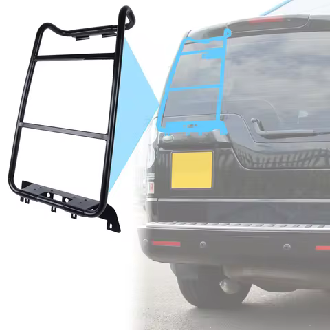 Aluminum alloy Rear Tailgate Ladder for Land Rover Discovery 3/4 LR3 LR4 AGP780020