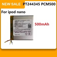 ZRTZ PT244345 PCM500 500mAh Battery For ipod nano