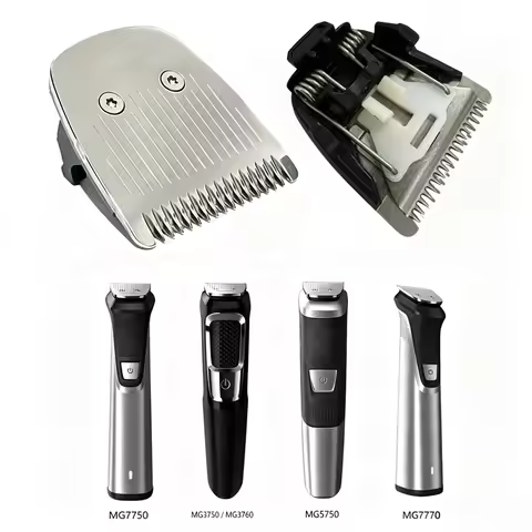 Replacement Trimmer Blade Head for Philips Norelco Multigroom Fit MG3740 MG3750 MG3770 MG5750 MG5910