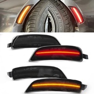 For 2016-2022 Mazda Miata MX-5 Clear Smoked LED Bumper Side Marker Light NA1J-51-5F0B NA1J-51-5E0B N