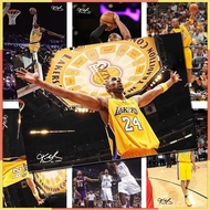 Kobe Poster NBA Lakers Basketball Star Merchandise Signature Poster Photo Sticker Room Bedroom Wallp